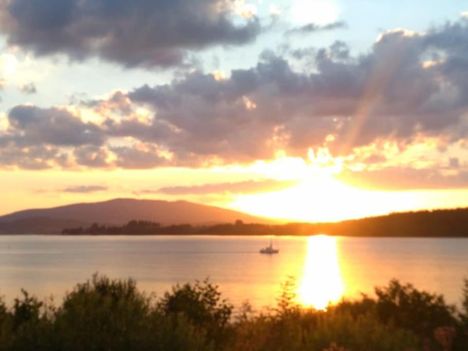 Apartman S Terasou A Vyhledem Na Jezero Lipno Kovářov Exteriör bild